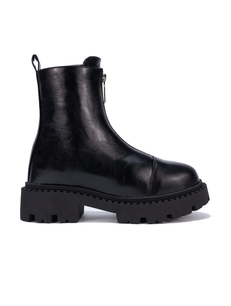 Bottines avec zip